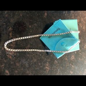 Tiffany Sterling Silver Venetian 18” necklace